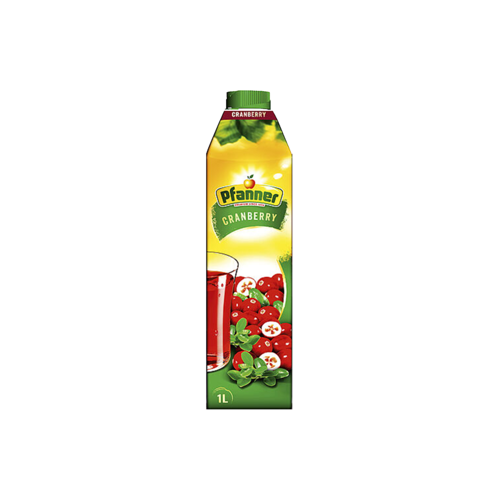 Pfanner 100% natural granberry juice